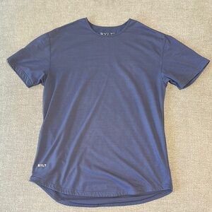 Men’s Large BYLT Basics Drop Cut Short Sleeve T-Shirt - Ocean Blue